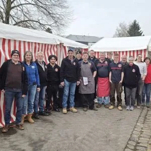 Traditionellt Fëschbaken vun der Amicale Pompjeeën Préizerdaul war en Erfolleg